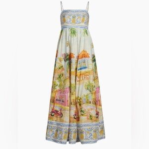 NWOT - Farm Rio Aracati Printed Maxi Dress